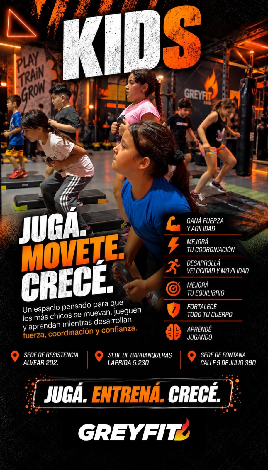 Afiche de la clase Kids